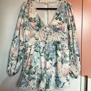 Dressy Floral Romper